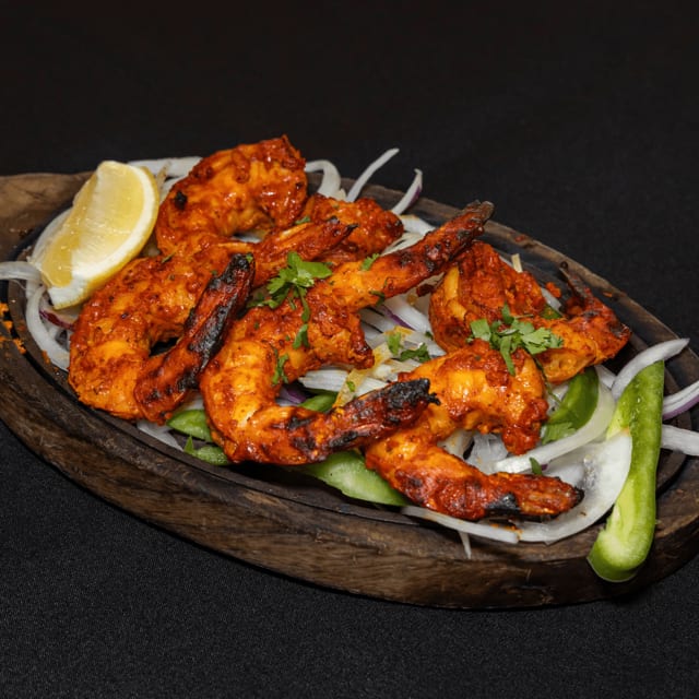 Shrimp Tandoori.