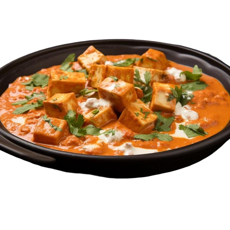 Mutter Paneer Masala.