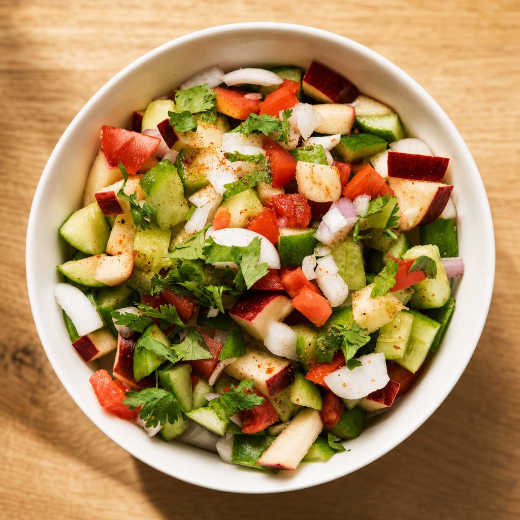 Raga's Kuchumber Salad.