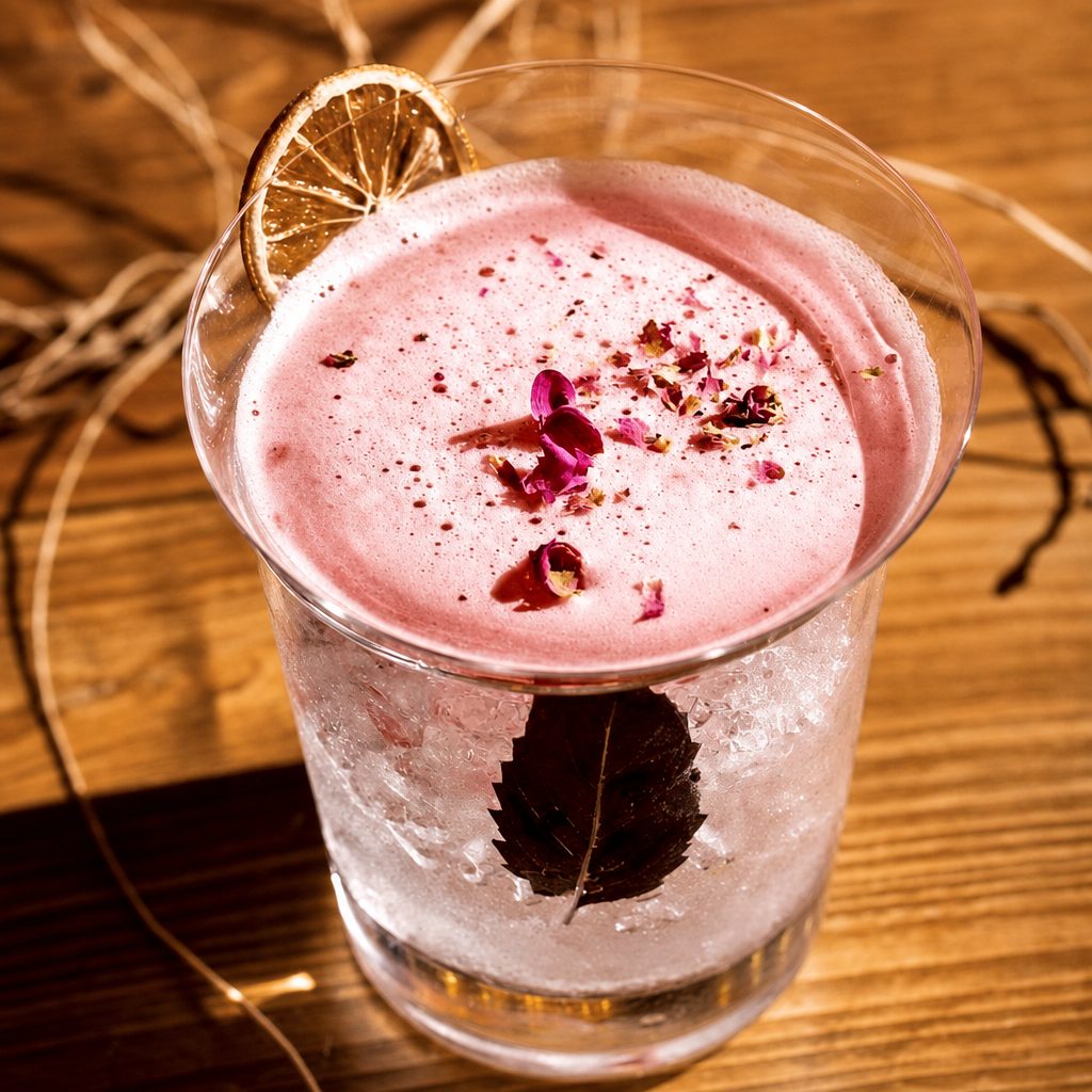 Strawberry Lassi.