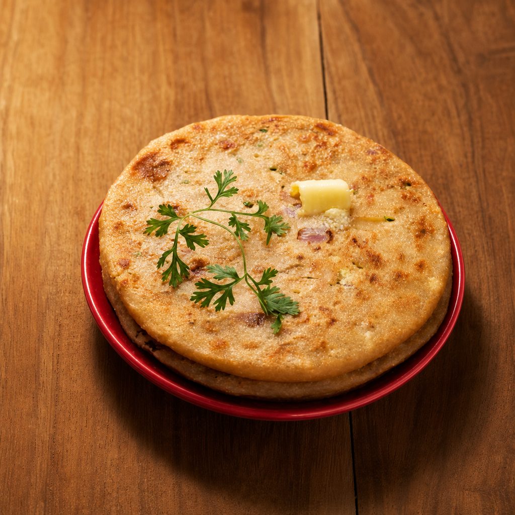 Aloo Paratha.